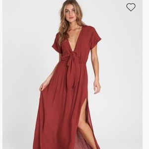 Billabong On The Sea Woven Cover Up Maxi Dress